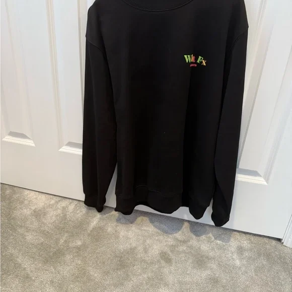 White Fox Boutique Black Crewneck Sweater - Picture 5 of 5